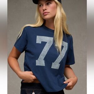 American eagle Ex-Boyfriend Logo Graphic T-Shirt